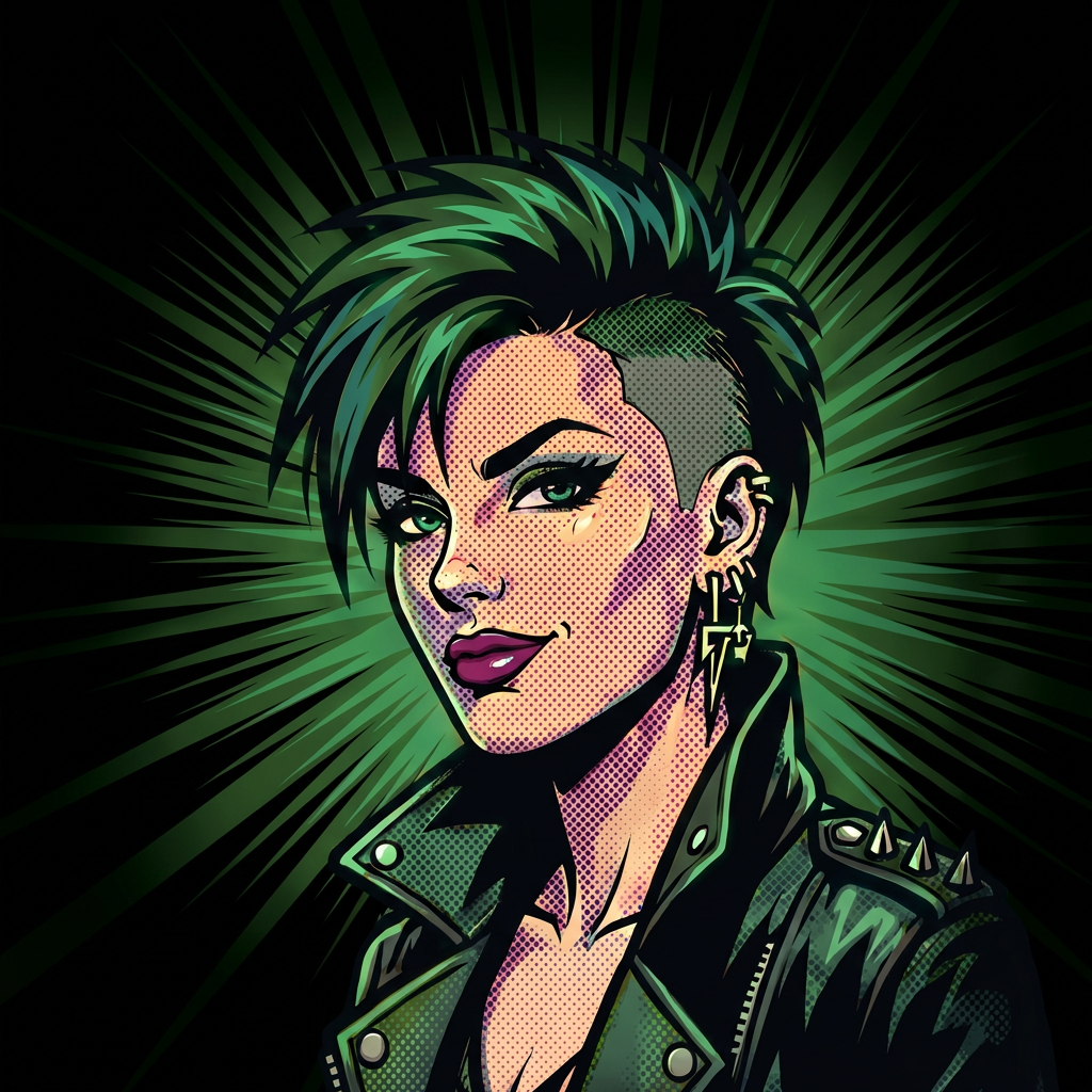 Punk Muse — Greenstone character